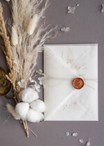 Zaproszenia ślubne Boho  Boho Zaproszenia Ślubne Trawa Pampasowa  Minimalistyczne Zaproszenia na Ślub Delikatne Zaproszenie Ślubne3