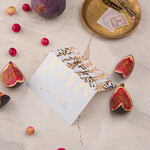 Winietki glamour karteczki ślubne winietki weselne, złote lub srebrne napisy0