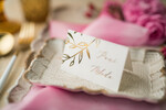 Winietki glamour ozdobne winietki na ślub wizytówki dla gości weselnych, złote lub srebrne4