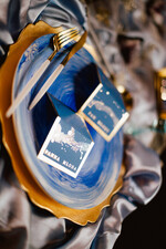 Winietki glamour winietki ślubne wizytówki na stół weselny, rose gold lub złote2