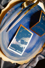 Winietki glamour winietki ślubne wizytówki na stół weselny, rose gold lub złote4