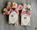Winietki glamour winietka i podziękowanie dla gości, winietki na stół weselny z prezentem12