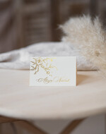 Winietki glamour delikatne winietki na stoły weselne, usadzenie gości na weselu winietki z nazwiskami gości, złote lub srebrne napisy1
