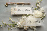 Winietki glamour usadzenie gości na weselu winietki, złote napisy0