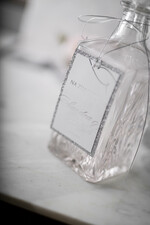 Zawieszki na butelki glamour etykieta na wódkę weselną, glamour z dowolnym tekstem4