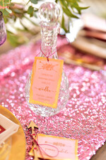 Zawieszki na butelki glamour zawieszka na alkohol weselny, złote ze śmieszną treścią0