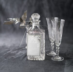 Zawieszki na butelki glamour ślubne zawieszki na alkohol, glamour z waszą treścią1