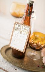 Zawieszki na butelki glamour etykieta na wódkę weselną, glamour z waszą treścią2