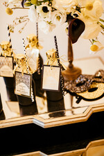 Zawieszki na butelki glamour zawieszki na alkohole weselne, glamour z waszą treścią1