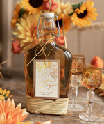 Zawieszki na butelki glamour ślubne zawieszki na alkohol, glamour z waszą treścią0