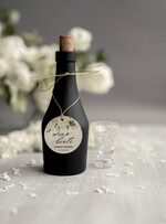 Zawieszki na butelki glamour ślubne zawieszki na alkohol, glamour z dowolnym tekstem0