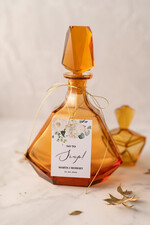 Zawieszki na butelki glamour zawieszki ślubne na butelki, glamour z waszym tekstem0