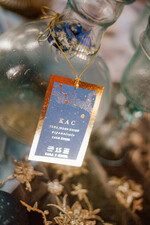 Zawieszki na butelki glamour zawieszki na alkohol weselny, glamour z dowolnym tekstem3