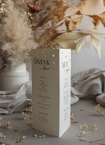 Menu glamour menu weselne i numer w jednym, numery i menu na stół weselny, menu zdobione koralikami, ozdoba na stół weselny, elegancki numerek na stół weselny4