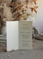 Menu glamour weselne menu karta dań weselnych, menu weselne wasza treść, menu weselne z perełkami, eleganckie menu weselne5