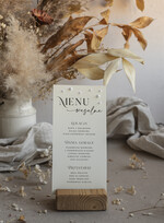 Menu glamour weselne menu karta dań weselnych, menu weselne wasza treść, menu weselne z perełkami, eleganckie menu weselne3