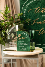 Menu glamour eleganckie menu weselne, welurowe menu weselne, karty dań na stoły weselne, dekoracja stołów weselnych, dekoracja na stołach weselnych, karta drinków2