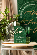 Menu glamour eleganckie menu weselne, welurowe menu weselne, karty dań na stoły weselne, dekoracja stołów weselnych, dekoracja na stołach weselnych, karta drinków1