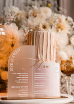 Menu glamour weselne menu karta potraw weselnych, glamour złote litery wasza treść4