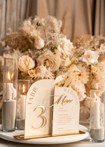 Menu glamour menu weselne, numery na stoły weselne, dekoracja stołów weselnych, dekoracja na stołach weselnych, menu i numerki na stół 8