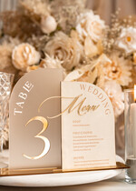 Menu glamour eleganckie menu weselne, welurowe menu weselne, numery na stoły weselne, dekoracja stołów weselnych, dekoracja na stołach weselnych, menu i numerki na stół 11