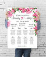 Plany stołów plan stołu plakat  tablica z rozmieszczeniem gości plan stołów weselnych0