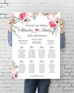 Plany stołów plan stołu plakat  tablica z planem stołów na wesele plan stołów weselnych0