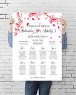 Plany stołów plan stołu plakat  powitanie i usadzenie gości plan stołów weselnych0