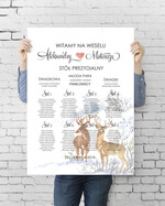 Plany stołów plan stołu plakat  tablica z rozmieszczeniem gości plan stołów weselnych0