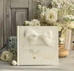 Księgi wpisów gości Rustykalne/retro Księga wpisów gości na zdjęcia z instaxa, ksiega pamiątkowa na wpisy gości weselnych i zdjęcia z fotobudki album na zdjęcia0