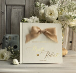 Księgi wpisów gości Rustykalne/retro Księga wpisów gości na zdjęcia z instaxa, ksiega pamiątkowa na wpisy gości weselnych i zdjęcia z fotobudki album na zdjęcia2