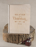 Księgi wpisów gości Drewniane  pamiatkowa ksiega gosci weselnych, rustykalne drewniane okładki grawerowane imiona0