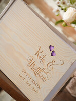 Księgi wpisów gości Drewniane  album na zdjecia i ksiega gosci, drewniana grawerowana wasze imiona3