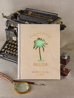 Księgi wpisów gości Drewniane  ksiega gosci na zdjecia z fotobudki, grawerowane drewno wasze imiona3