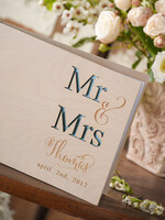 Księgi wpisów gości Drewniane  pamiatkowa ksiega gosci weselnych, grawer na drewnie wasze imiona i data1