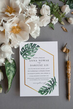 Zaproszenia ślubne Rustykalne i Natura nietypowe zaproszenia ślubne, w stylu rustykalnym na ekologiczne wesele8