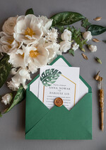 Zaproszenia ślubne Rustykalne i Natura nietypowe zaproszenia ślubne, w stylu rustykalnym na ekologiczne wesele9