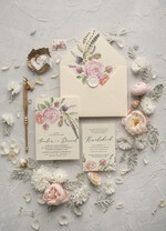 Zaproszenia ślubne Rustykalne i Natura modne zaproszenia ślubne rustykalne na letnie wesele przeźroczysta koperta3