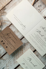 Zaproszenia ślubne Rustykalne i Natura zaproszenia ślubne z zdjęciem zaproszenia na ślub rustykalne ekologiczna koperta3