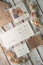 Zaproszenia ślubne Rustykalne i Natura zaproszenia ślubne z zdjęciem zaproszenia na ślub rustykalne ekologiczna koperta4