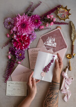 Zaproszenia ślubne Rustykalne i Natura najpiękniejsze zaproszenia ślubne, rustykalne inspirowane natura, zaproszenia slubne z wrzosem, zaproszenia z pleksi przezroczystej0