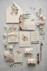 Zaproszenia ślubne Rustykalne i Natura Eleganckie zaproszenia ślubne boho Rustykalne Zaproszenia ns ślub5