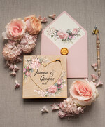 Zaproszenia ślubne Rustykalne i Natura drewniane zaproszenia weselne rustykalne na plenerowy ślub   0