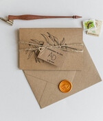 Zaproszenia ślubne Rustykalne i Natura Rustykalne Zaproszenia Ślubne Listki Składane Zaproszenia na Rustykalny Ślub w lesie Ekologiczne Zaproszenie na Ślub w zgodzie z naturą 1