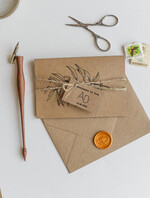 Zaproszenia ślubne Rustykalne i Natura Rustykalne Zaproszenia Ślubne Listki Składane Zaproszenia na Rustykalny Ślub w lesie Ekologiczne Zaproszenie na Ślub w zgodzie z naturą 4