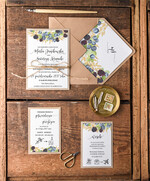 Zaproszenia ślubne Rustykalne i Natura zaproszenia ślubne w rustykalnym stylu inspirowane naturą1