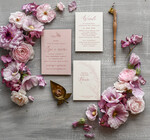 Zaproszenia ślubne Rustykalne i Natura minimalistyczne zaproszenia ślubne proste Zaproszenia na Ślub Przeźroczysta Koperta4