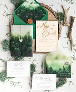 Zaproszenia ślubne Rustykalne i Natura wyjatkowe zaproszenia na wesele, rustykalne i nowoczesne naturalne i eleganckie zaproszenia slubne, złote litery na zaproszeniach ślubnych, drewniane zaproszenia na ślub1