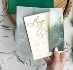 Zaproszenia ślubne Rustykalne i Natura wyjatkowe zaproszenia na wesele, rustykalne i nowoczesne naturalne i eleganckie zaproszenia slubne, złote litery na zaproszeniach ślubnych, drewniane zaproszenia na ślub8