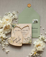 Zaproszenia ślubne Rustykalne i Natura rustykalne zaproszenia ślubne eko z drewna 6